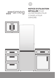 Mode d’emploi Smeg FC18XDNE Réfrigérateur combiné