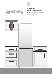 Bruksanvisning Smeg FC18XDNE Kjøle-fryseskap