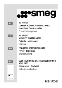 Handleiding Smeg FC203PXNE Koel-vries combinatie