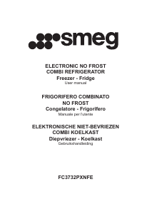 Manual Smeg FC3732PXNFE Fridge-Freezer