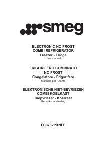 Manuale Smeg FC3732PXNFE Frigorifero-congelatore