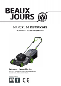 Manual Beaux Jours CL TO 500EB 46 SP HW Corta-relvas