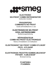Bedienungsanleitung Smeg FC40PXNE4 Kühl-gefrierkombination