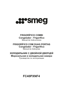 Manual Smeg FC40PXNF4 Frigorífico combinado