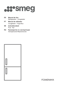 Bruksanvisning Smeg FC84EN4HX Kyl-frys