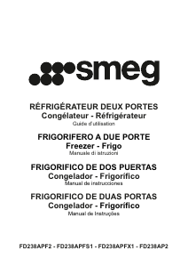 Manuale Smeg FD238AP2 Frigorifero-congelatore