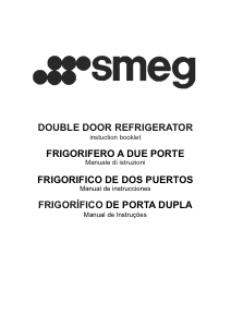 Manual de uso Smeg FD239APS Frigorífico combinado