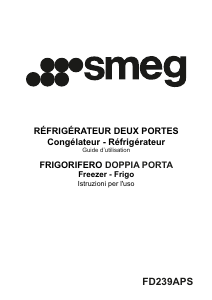 Manuale Smeg FD239APS Frigorifero-congelatore