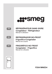 Manual de uso Smeg FD541MNED4 Frigorífico combinado