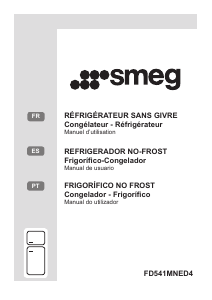 Mode d’emploi Smeg FD541MNED4 Réfrigérateur combiné