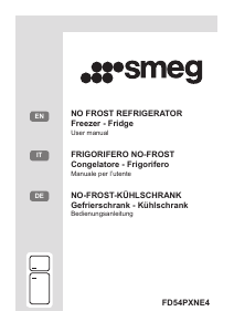 Manual Smeg FD54PXNE4 Fridge-Freezer
