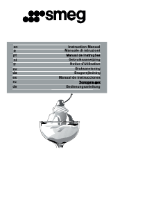 Bruksanvisning Smeg FQ60BPE Kjøle-fryseskap