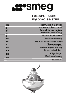 Manual Smeg FQ60XP Fridge-Freezer