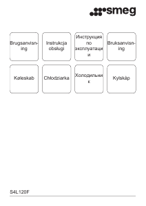 Instrukcja Smeg S4L120F Lodówko-zamrażarka