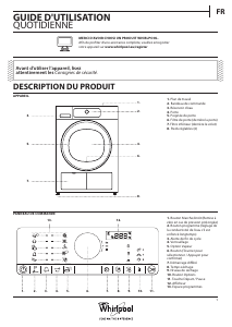 Mode d’emploi Whirlpool HSCX 90422 Sèche-linge