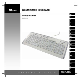 Manual Trust 14960 Keyboard