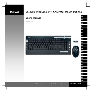 Bedienungsanleitung Trust 15052 DS-3250 Tastatur