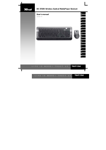 Kullanım kılavuzu Trust 15177 DS-3700R Klavye