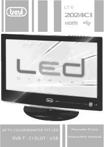 Manuale Trevi LTV 2024 CI LCD televisore