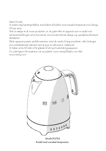 Manual Smeg KLF04CREU Kettle