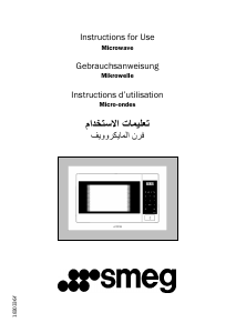 Manual Smeg FME120NK Microwave