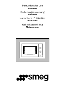 Bedienungsanleitung Smeg FME18EX Mikrowelle