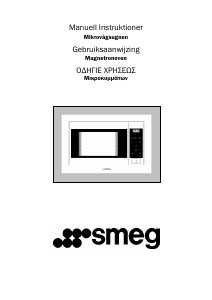 Bruksanvisning Smeg FME20TC Mikrovågsugn