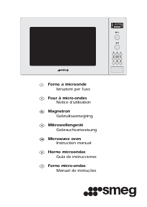 Bedienungsanleitung Smeg FME24B-2 Mikrowelle