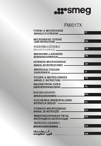 Brugsanvisning Smeg FMI017X Mikroovn