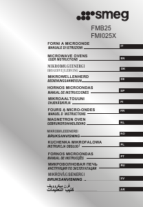 Manuale Smeg FMI025X Microonde