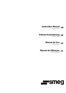 Manual de uso Smeg FMI120B1 Microondas