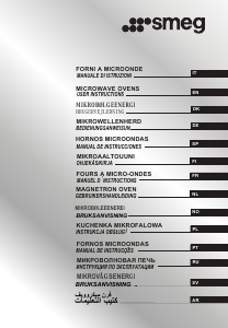 Bruksanvisning Smeg FMI425S Mikrovågsugn