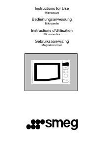 Manual Smeg ME202X Microwave