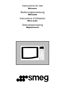Bedienungsanleitung Smeg ME203FX Mikrowelle