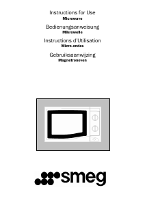 Manual Smeg MM180B Microwave