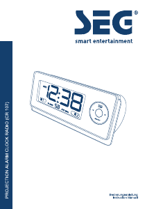 Manual SEG CR 107 Alarm Clock Radio