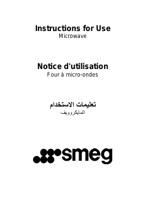 Manual Smeg SC45MNE2 Microwave