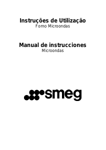 Manual de uso Smeg SC745MAO Microondas