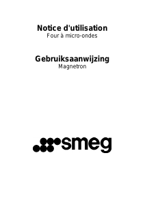 Mode d’emploi Smeg SC745MAO Micro-onde