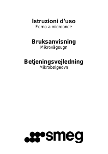 Brugsanvisning Smeg SC845MA Mikroovn