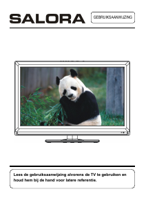 Manual Salora LED1926DVX LED Television