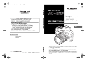 Bruksanvisning Olympus E-450 Digitalkamera