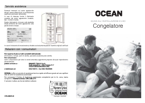 Manuale Ocean VAA302E Congelatore