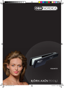 Manual OBH Nordica 3095 Volumaster Hair Straightener