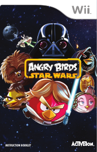 Manual Nintendo Wii Angry Birds - Star Wars