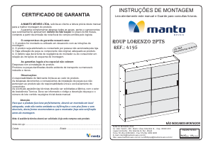 Manual Manto 4195 Lorenzo Roupeiro