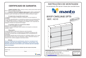 Manual Manto 4210 Cagliari Roupeiro