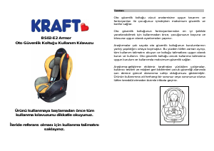 Kullanım kılavuzu Kraft BS02-E2 Armor Oto koltuğu