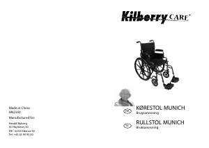 Brugsanvisning Kilberry Munich Kørestol