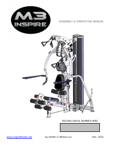 Manual Inspire M3 Multi-gym